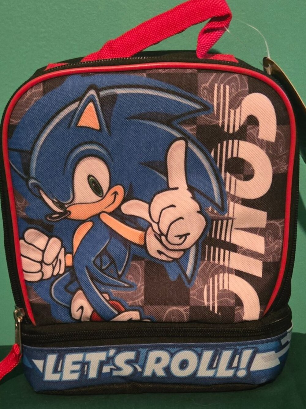 Sonic the Hedgehog LUNCHBOX 6 X 7 NWT Bioworld